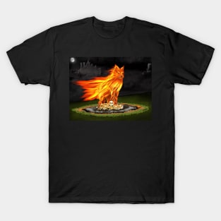 Fiery Nix Wolf T-Shirt
